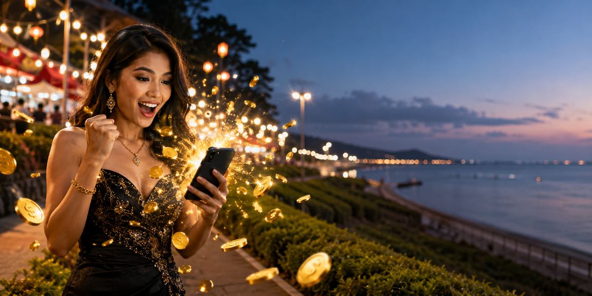 Pemain wwdc26 di Kuantan menggunakan telefon mudah alih untuk bermain kasino dalam talian